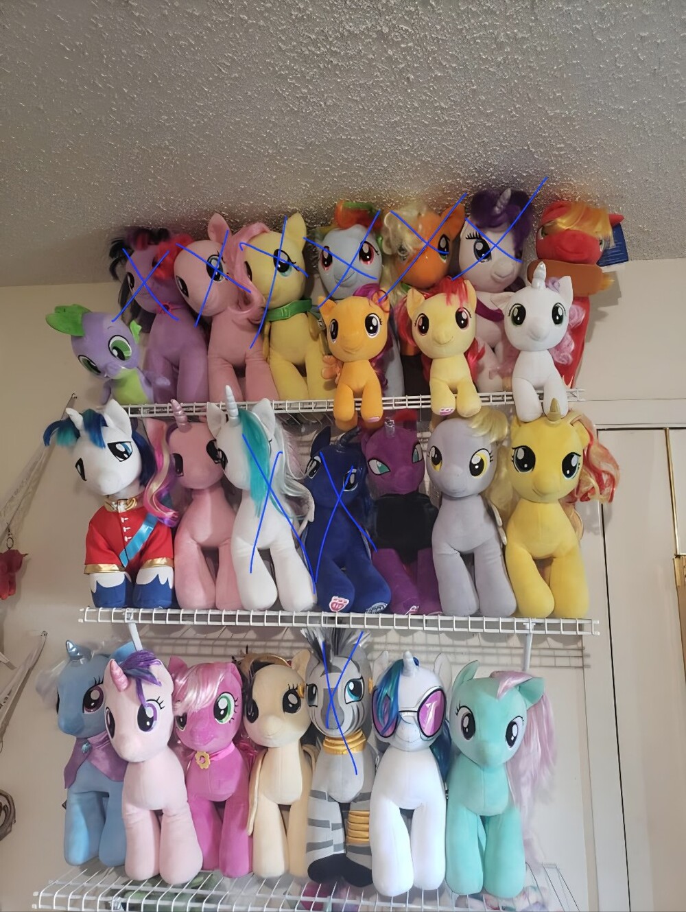 ISO Build A Bear My Little Pony Plushies